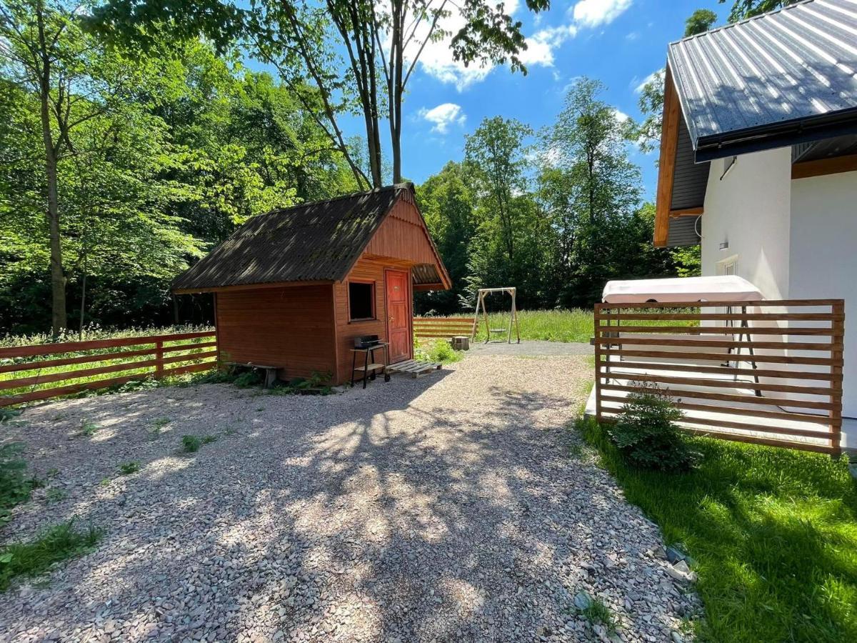 Domek Caloroczny Zagroda Mlynski Sułkowice Esterno foto
