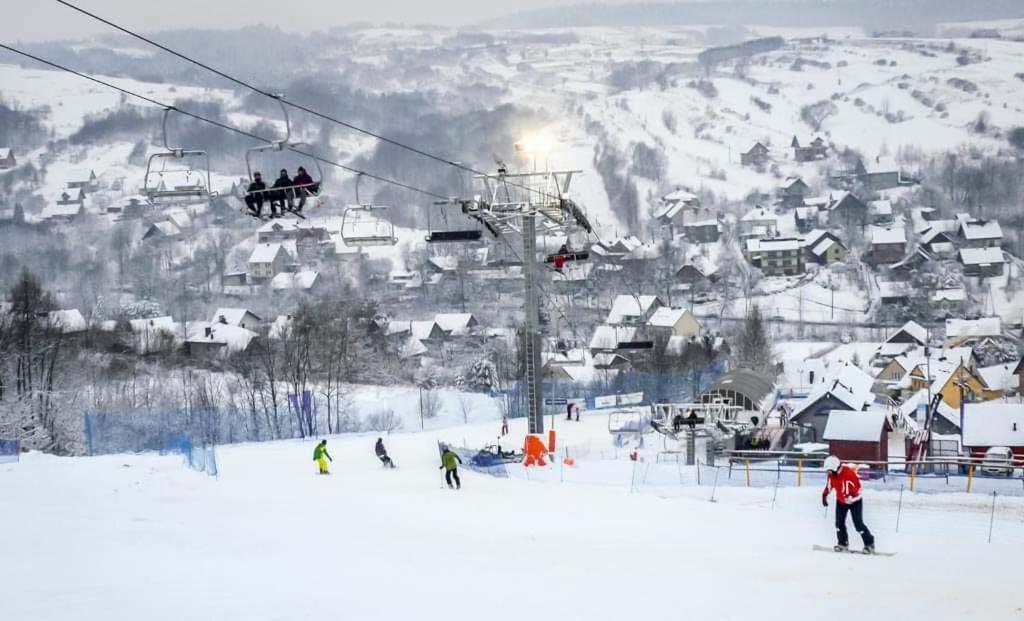 Domek Caloroczny Zagroda Mlynski Sułkowice Esterno foto